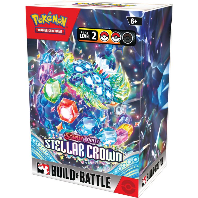 Pokemon Trading Card Game: Scarlet and Violet Stellar Crown Build And Battle Box
