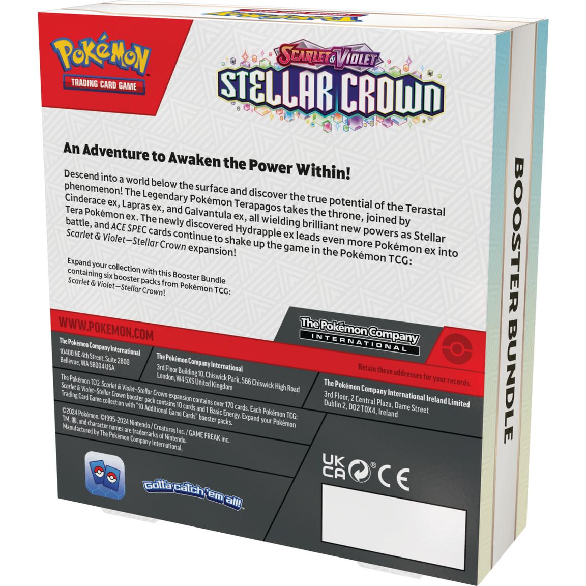 Pokemon Trading Card Game: Scarlet and Violet Stellar Crown Booster Bundle