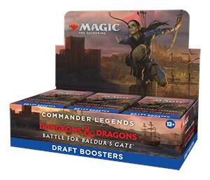 MTG Baldur's Gate Draft Booster Display
