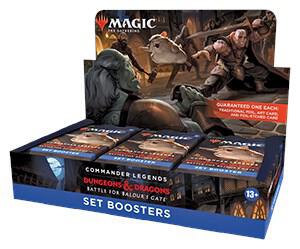 MTG Battle for Baldur's Gate Set Booster Display