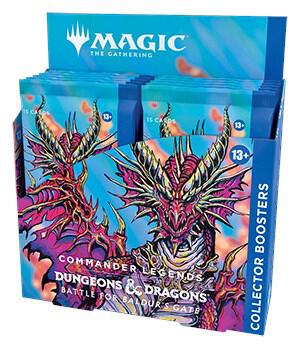MTG Battle for Baldur's Gate Collector Booster Display