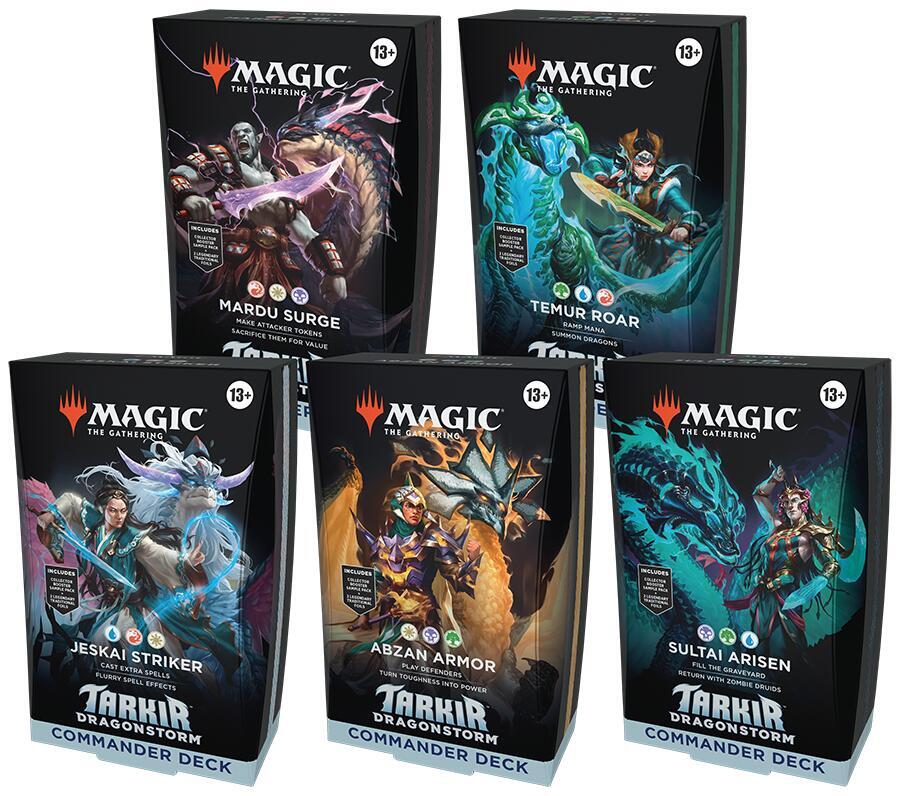 MTG Tarkir Dragonforce Commander Decks