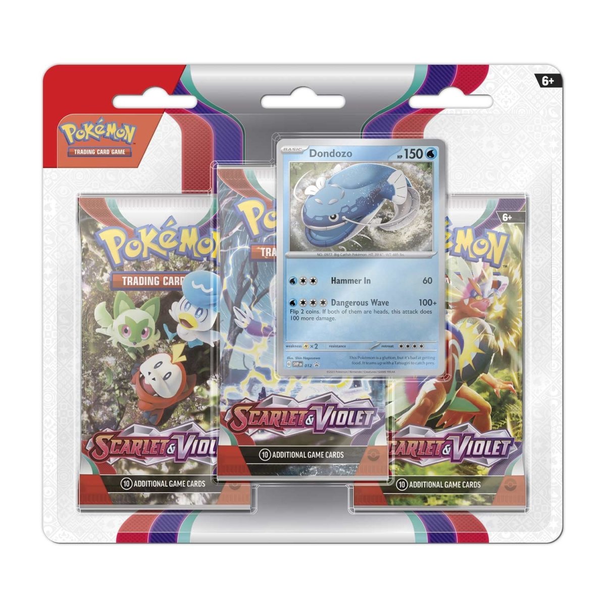 Pokémon TCG Scarlet & Violet base 3 Booster Packs
