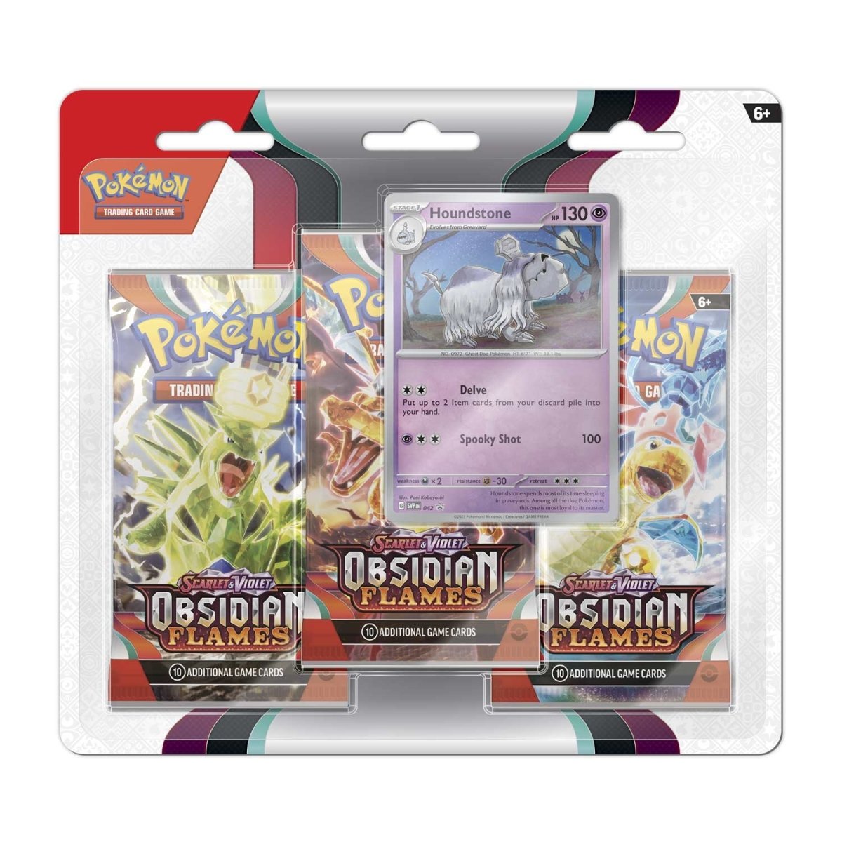 Pokémon TCG Scarlet & Violet-Obsidian Flames 3 Booster Packs