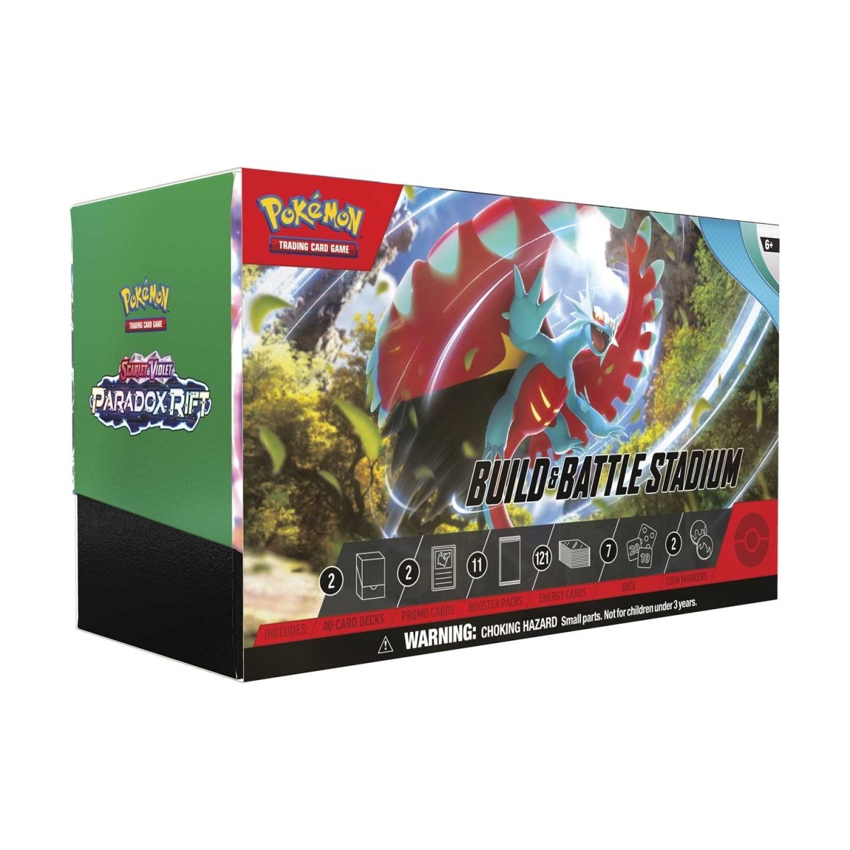 PKMN TCG Scarlet & Violet-Paradox Rift Build & Battle Stadium