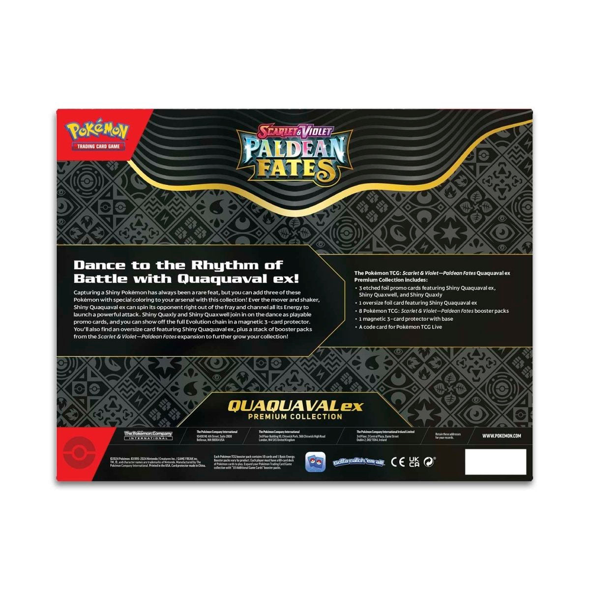 Pokémon TCG: Scarlet & Violet-Paldean Fates ex Premium Collection