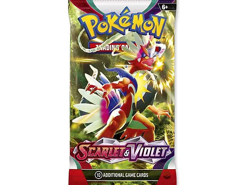 Scarlet & Violet Booster Pack (Live Break)
