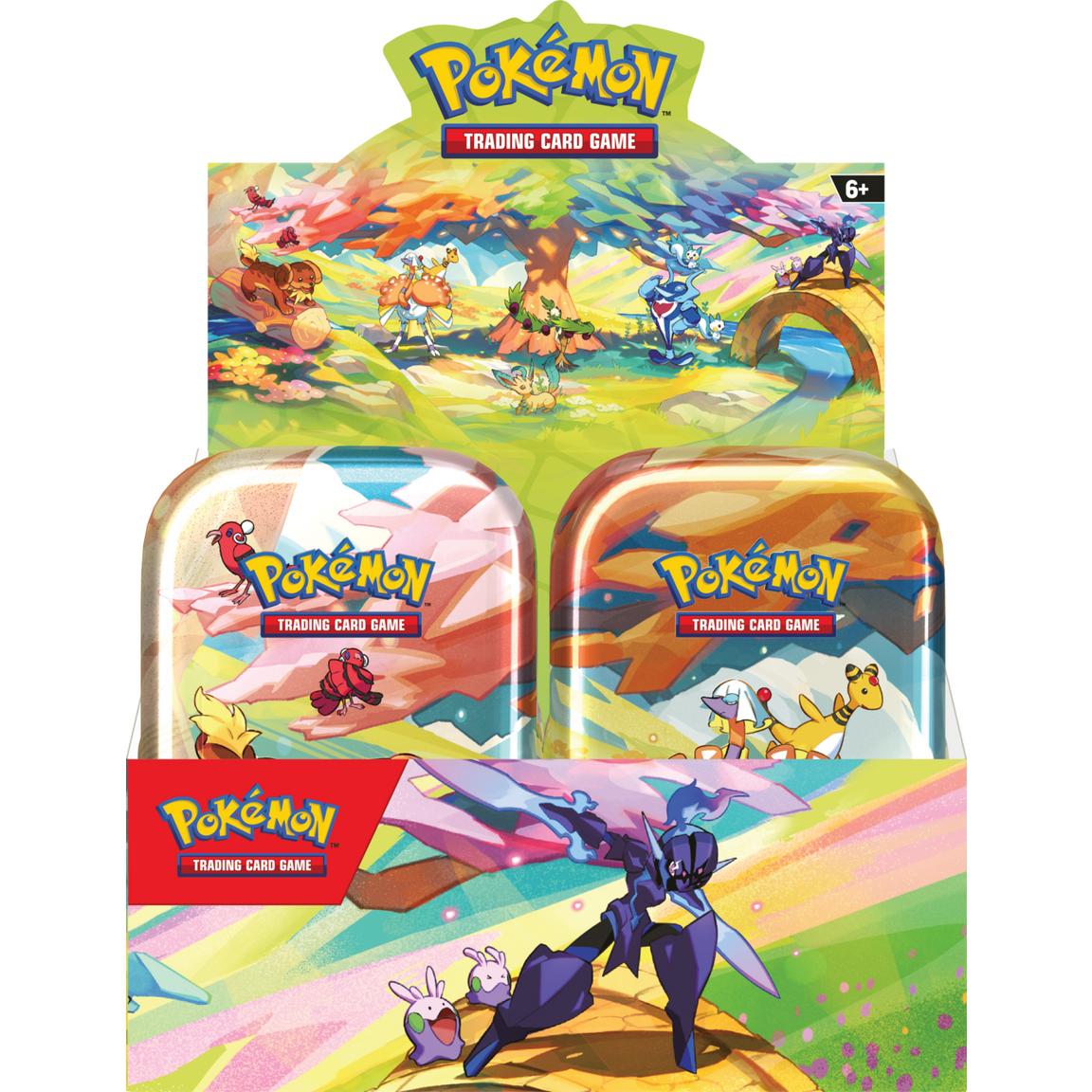 Pokemon Trading Card Game: Vibrant Paldea Mini Tin Display