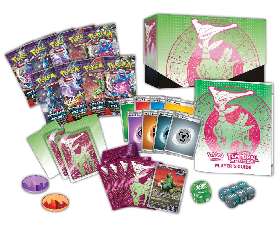 Pokemon Trading Card Game: Scarlet and Violet Temporal Forces Elite Trainer Box