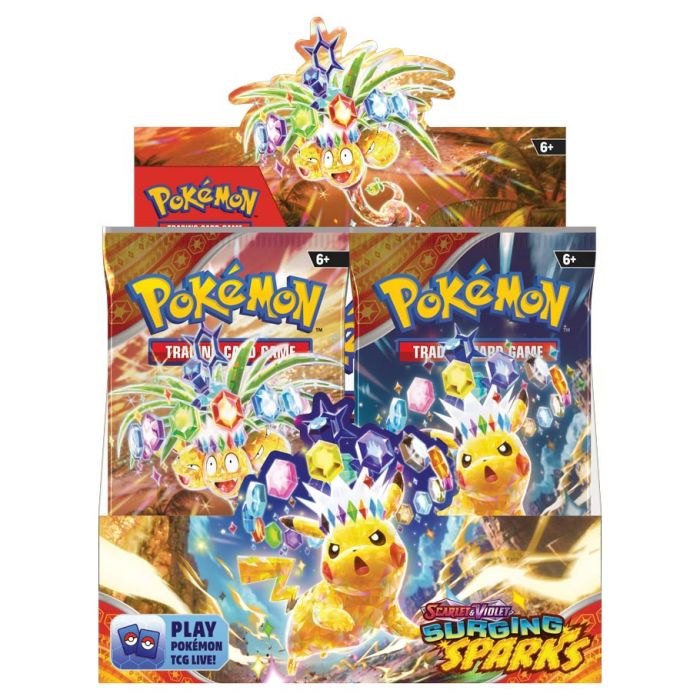 Pokémon Trading Card Game: Scarlet & Violet - Surging Sparks Booster Box - 36 Packs