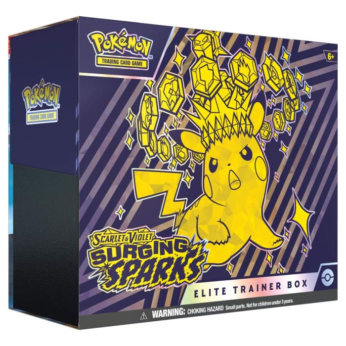 Pokémon Trading Card Game: Scarlet & Violet - Surging Sparks Elite Trainer Box