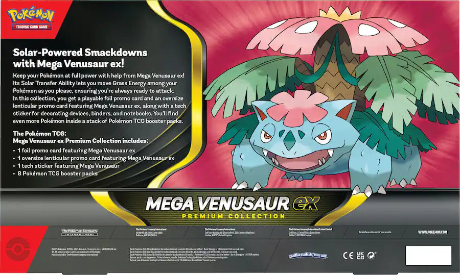 Pokémon - Trading Card Game: Mega Venusaur ex Premium Collection