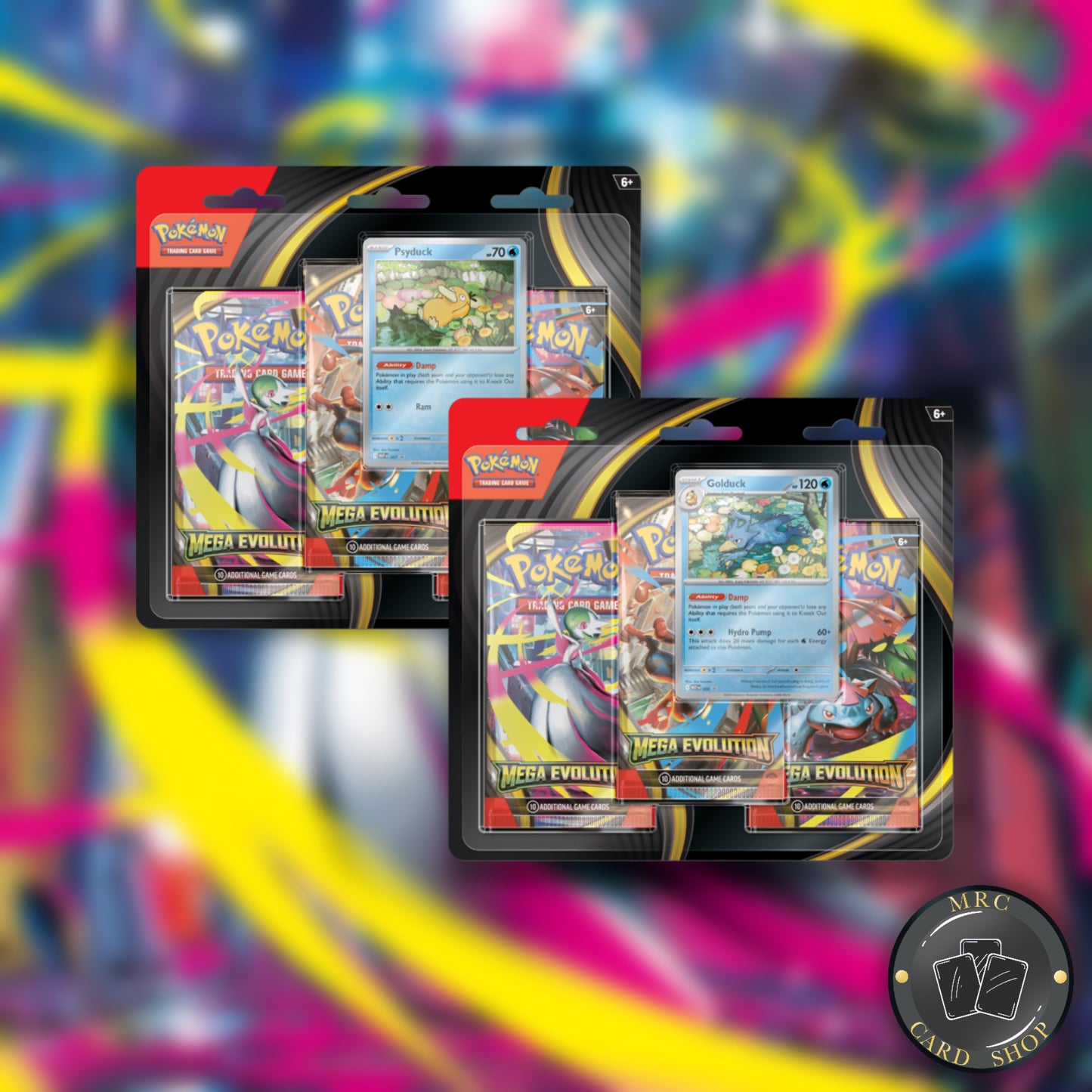 Mega Evolution 3 Pack Blister - ME01: Mega Evolution (MEG) [PRE-ORDER]