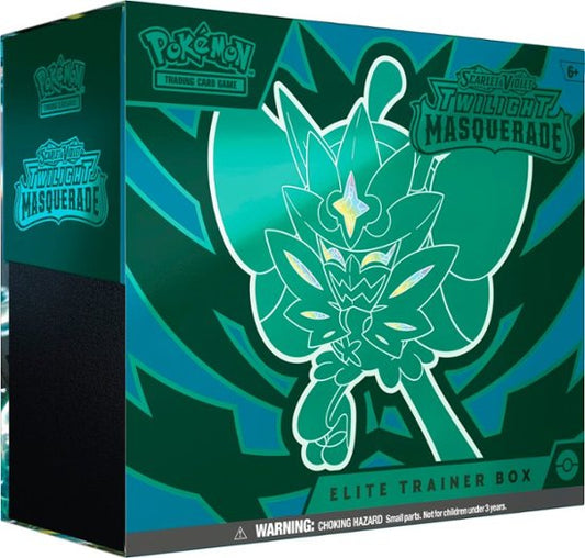 Pokémon TCG: Scarlet & Violet-Twilight Masquerade Elite Trainer Box