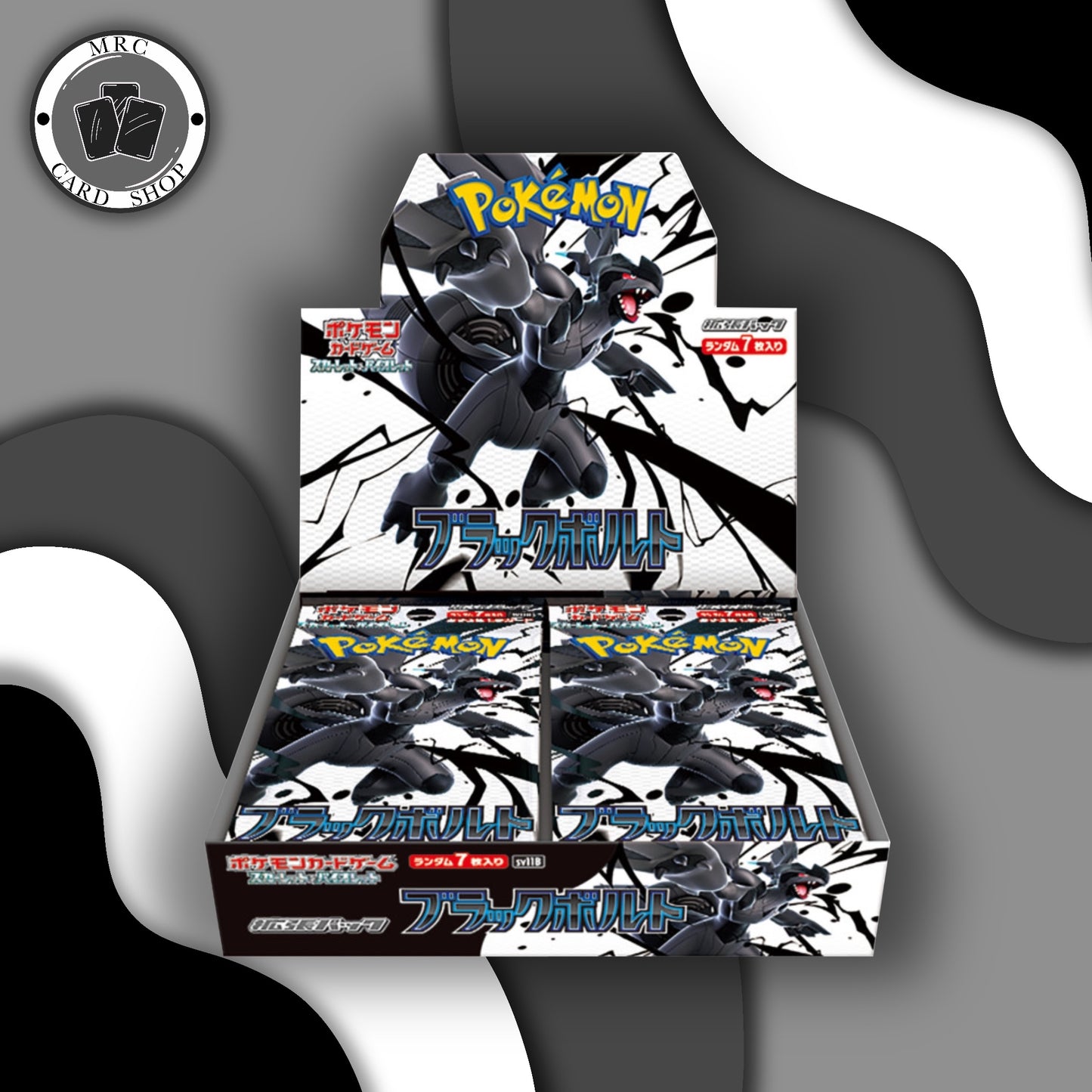 Japanese Black Bolt and White Flare Booster Box [Pre-order]