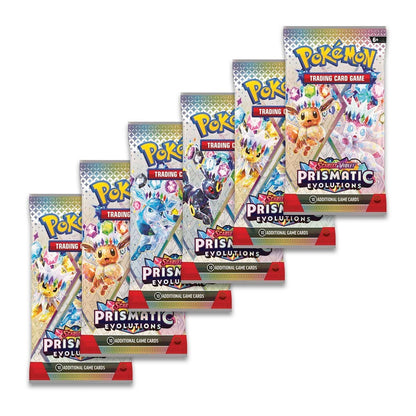 Pokémon TCG: Scarlet & Violet-Prismatic Evolutions Booster Bundle (6 Packs) [Pre-Order]