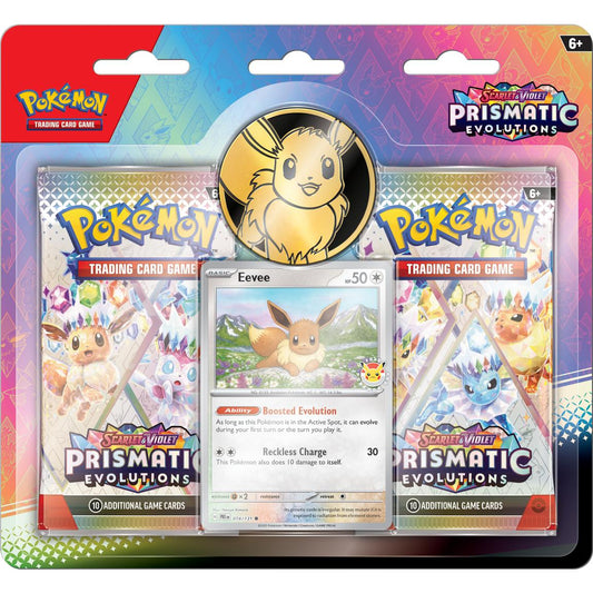 Pokemon Trading Card Game Prismatic Evolutions Blister - Two Pack [Pre-Order]