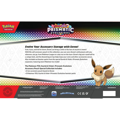 Pokemon Trading Card Game: Scarlet and Violet Prismatic Evolutions Accessory Pouch [Pre-order]