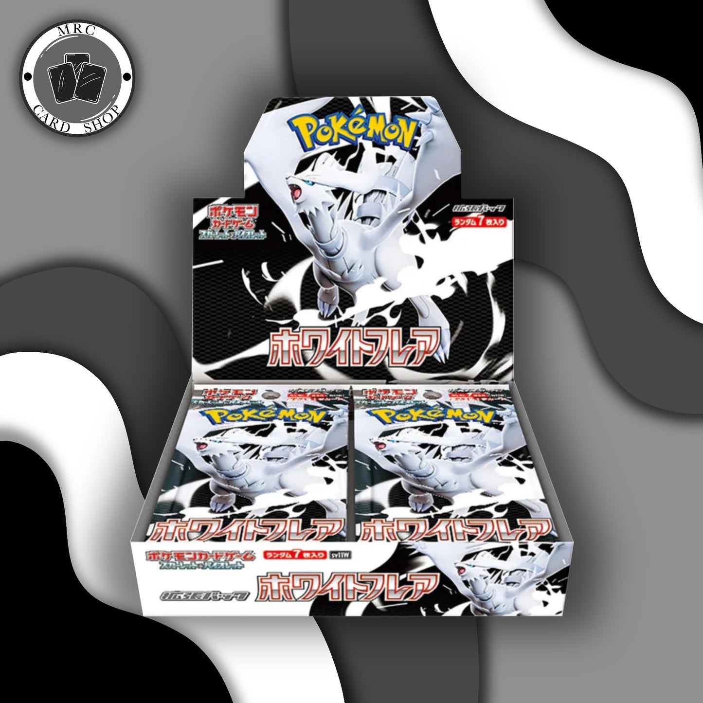Japanese Black Bolt and White Flare Booster Box [Pre-order]