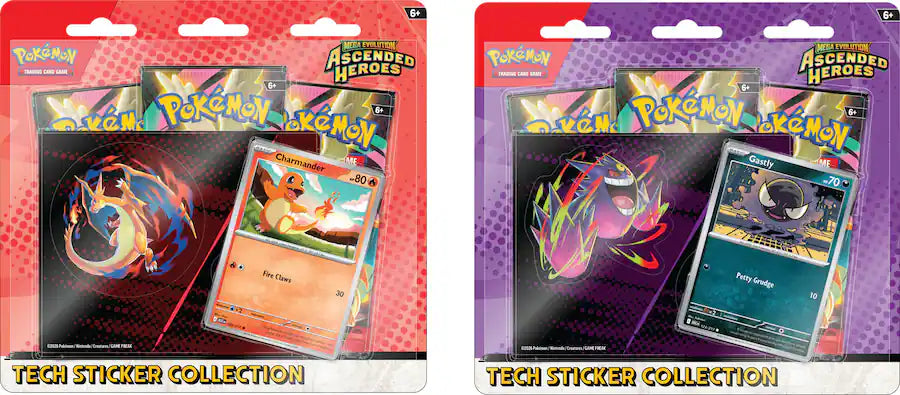 Pokémon - Trading Card Game: Mega Evolution - Ascended Heroes Tech Sticker Collection - Styles May Vary [Pre-order]