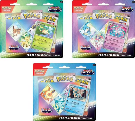 Pokémon - Trading Card Game: Scarlet & Violet - Prismatic Evolutions Tech Sticker Collection