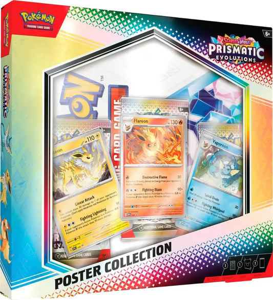 Pokémon - Trading Card Game: Scarlet & Violet - Prismatic Evolutions Poster Collection