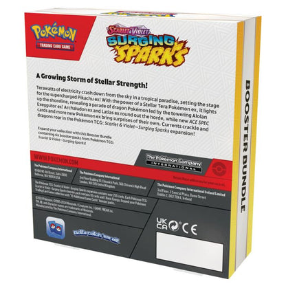 Pokémon Trading Card Game: Scarlet & Violet - Surging Sparks 6 Pk Booster Bundle [LIVE-RIP]